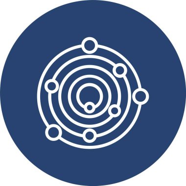 Yörünge Çizgisi Çoklu Çember Rengi