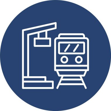 Platform Çizgisi Çoklu Çember Rengi