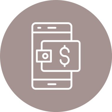 Dijital cüzdan Satırı Çoklu Çember Rengi