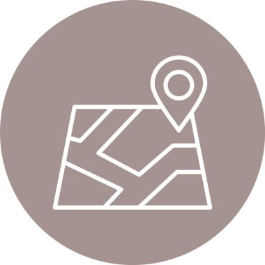 Harita Satırı Çoklu Çember Rengi