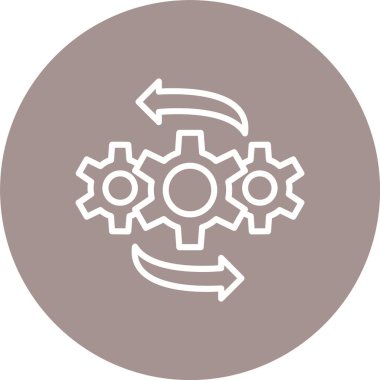 İşlem Çizgisi Çoklu Çember Rengi