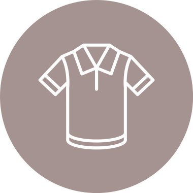 Polo Gömlek Çizgisi Çok Çember Rengi