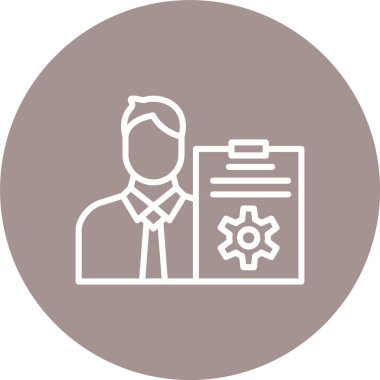 Proje Yöneticisi Satırı Çoklu Çember Rengi