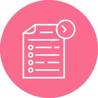 Kontrol Listesi Satırı Çoklu Çember Rengi