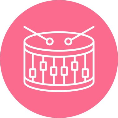 Davul Çizgisi Çoklu Çember Rengi