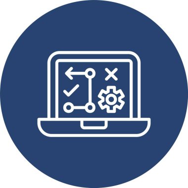 Stratejik Planlama Çizgisi Çok Çember Rengi