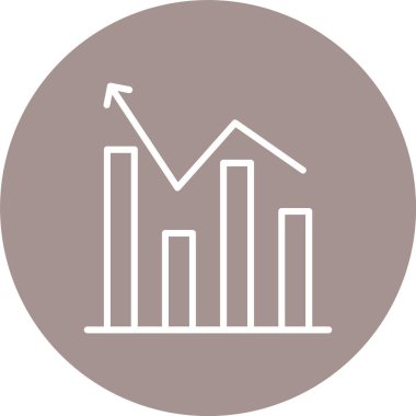 Grafik Çizgisi Çoklu Çember Rengi