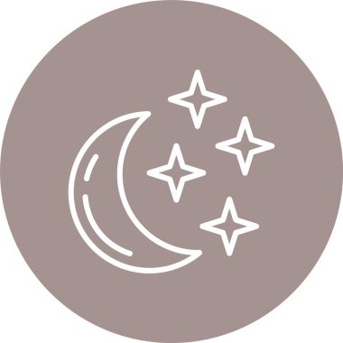 Hilal Ay Hattı Çok Çember Rengi