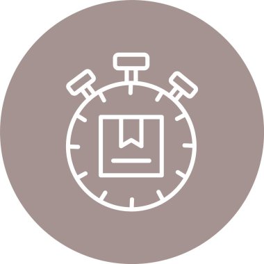 Stopwatch Çizgisi Çoklu Çember Rengi