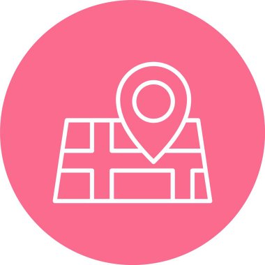 Harita Satırı Çoklu Çember Rengi