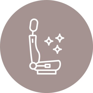 Otomobil Koltuğu Çizgisi Çok Çember Rengi