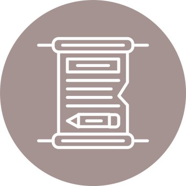 Parşömen Satırı Çoklu Çember Rengi