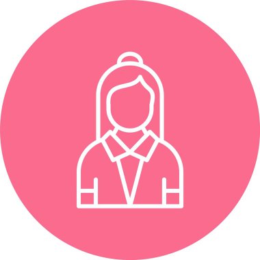 Kız Çizgisi Çoklu Çember Rengi