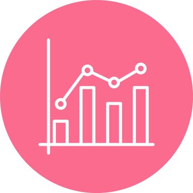 Grafik Çizgisi Çoklu Çember Rengi