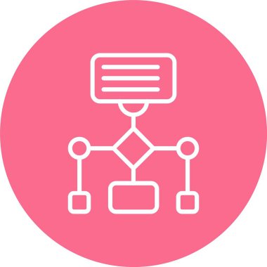 Çalışma Akışı Çizgisi Çoklu Çember Rengi