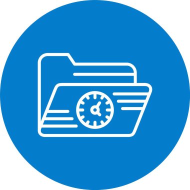 Saat Çizgisi Çoklu Çember Rengi