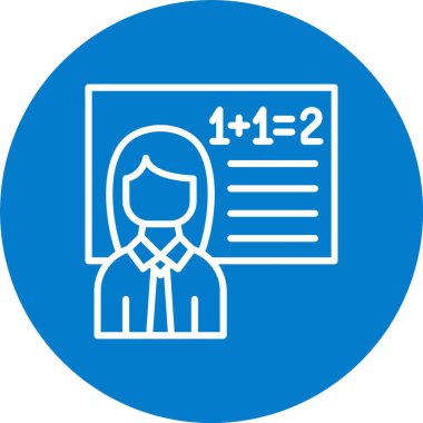 Matematik Çizgisi Çoklu Çember Rengi