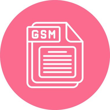 GSM Çizgisi Çoklu Çember Rengi