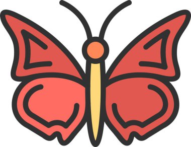 Kelebek Satırı Simgeyi Doldurdu