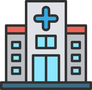 Hastane hattı dolu simgesi