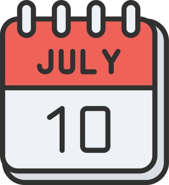 Simge Doldurulmuş 10 Temmuz Satırı