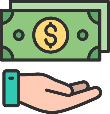 Para Satırı Doldurulmuş Simge