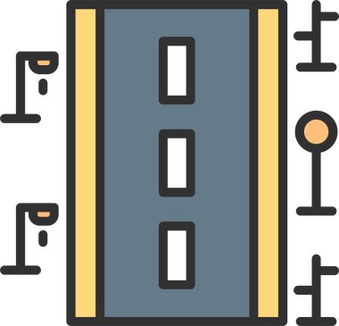 Yol Satırı Doldurulmuş Simge