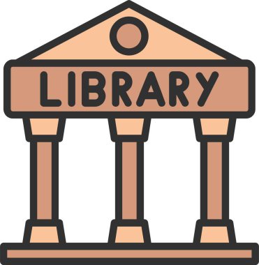 Kitaplık Satırı Doldurulmuş Simge