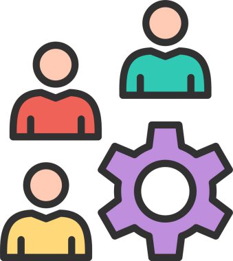 Simge Doldurulmuş İnsanlar Satırı