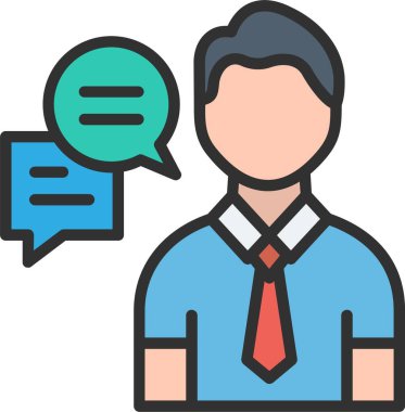 Simge Doldurulmuş Sohbet Satırı