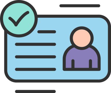 Kimlik Satırı Doldurulmuş Simge