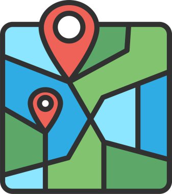 Harita Konum Satırı Doldurulmuş Simge