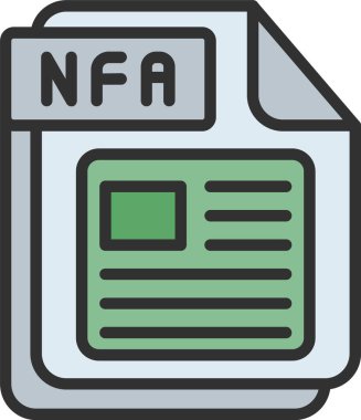 NFA Satır Doldurulmuş Simge