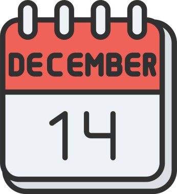 14 Aralık Satırı Doldurulmuş Simge