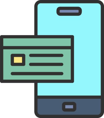 Çevrimiçi Ödeme Satırı Simge Dolduruldu