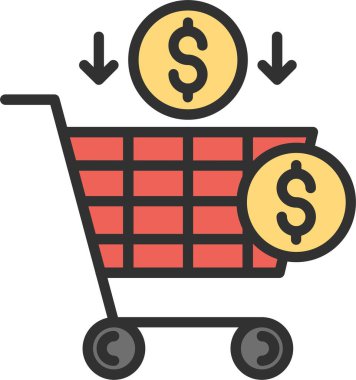 Satın Alma Satırı Doldurulmuş Simge