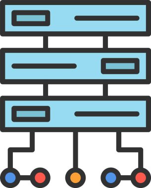 Sunucu Satırı Doldurulmuş Simge