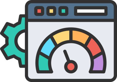 Web Sitesi Satırı Doldurulmuş Simge