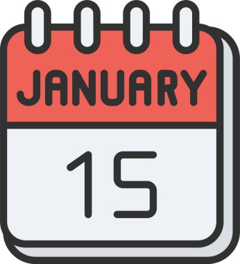 Simge Doldurulmuş 15 Ocak Satırı