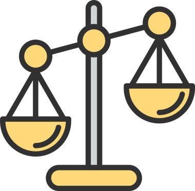 Terazi Satırı Doldurulmuş Simge