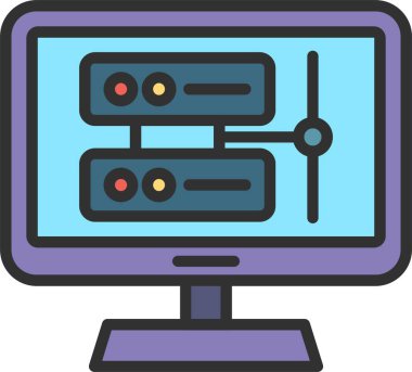 Çevrimiçi Sunucu Satırı Simge Dolduruldu