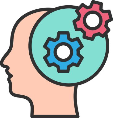 Simge Doldurulmuş Düşünce Satırı