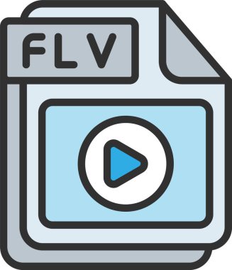 FLV Satırı Doldurulmuş Simge