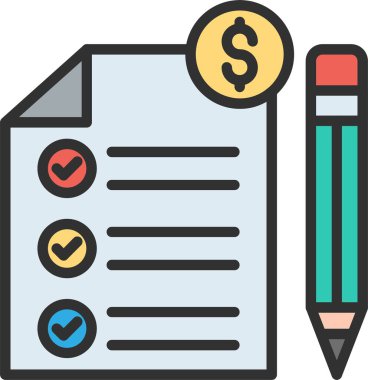 Kontrol Listesi Satırı Doldurulmuş Simge