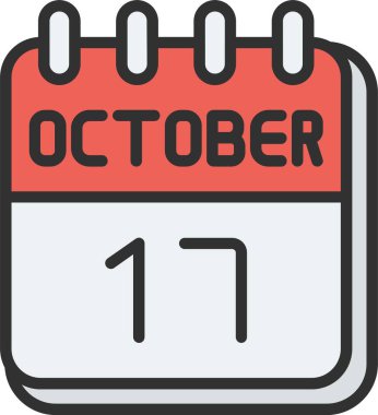 17 Ekim Satırı Doldurulmuş Simge