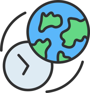 Zaman Çizgisi Doldurulmuş Simge