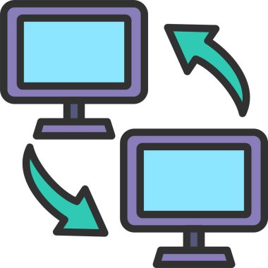 Aktarım Satırı Doldurulmuş Simge