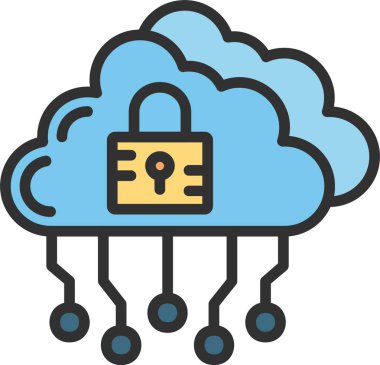 Simge Doldurulmuş Bulut Hesaplama Satırı