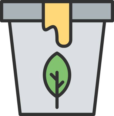 Simge Doldurulmuş Eko Boya Çizgisi