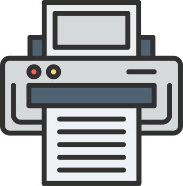 Satır Doldurulmuş Simgeyi Yazdır